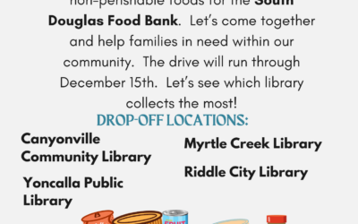 Libraries in South Douglas Launch Food Drive Challenge to Benefit Local Food Bank